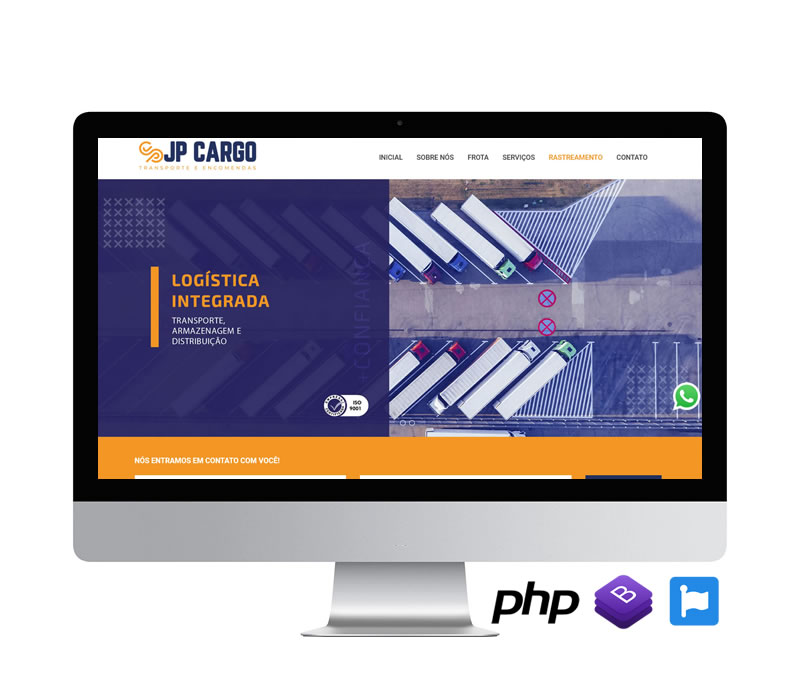 Site em PHP para Transportadora com Painel Administrador